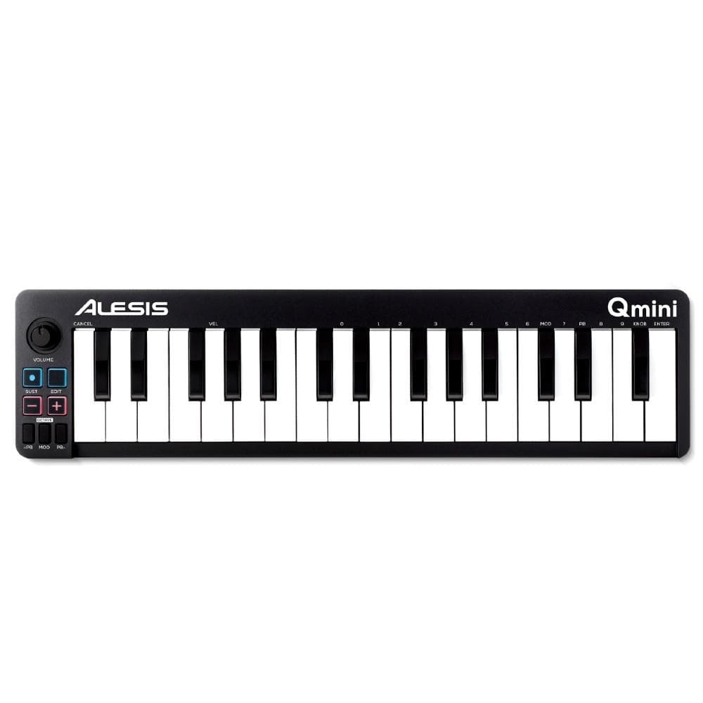 alesis midi controllers alesis q mini compact 32-key usb-midi controller