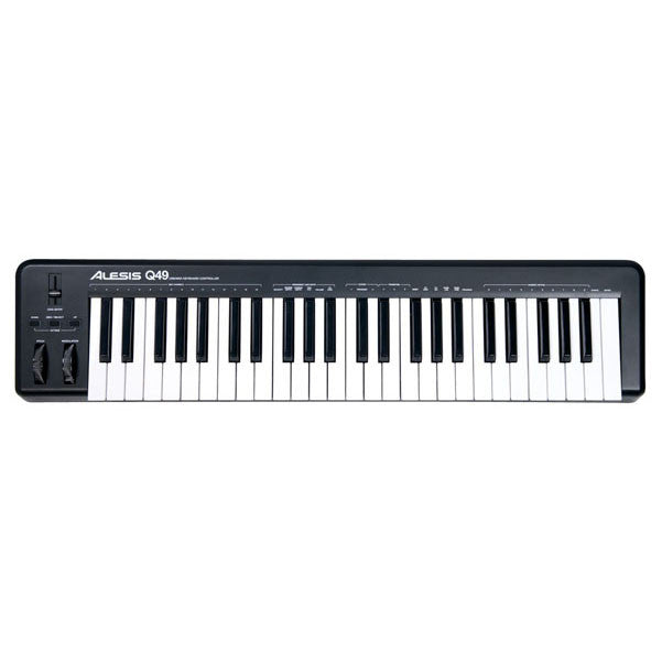 alesis midi keyboards alesis q49 usb midi keyboard controller