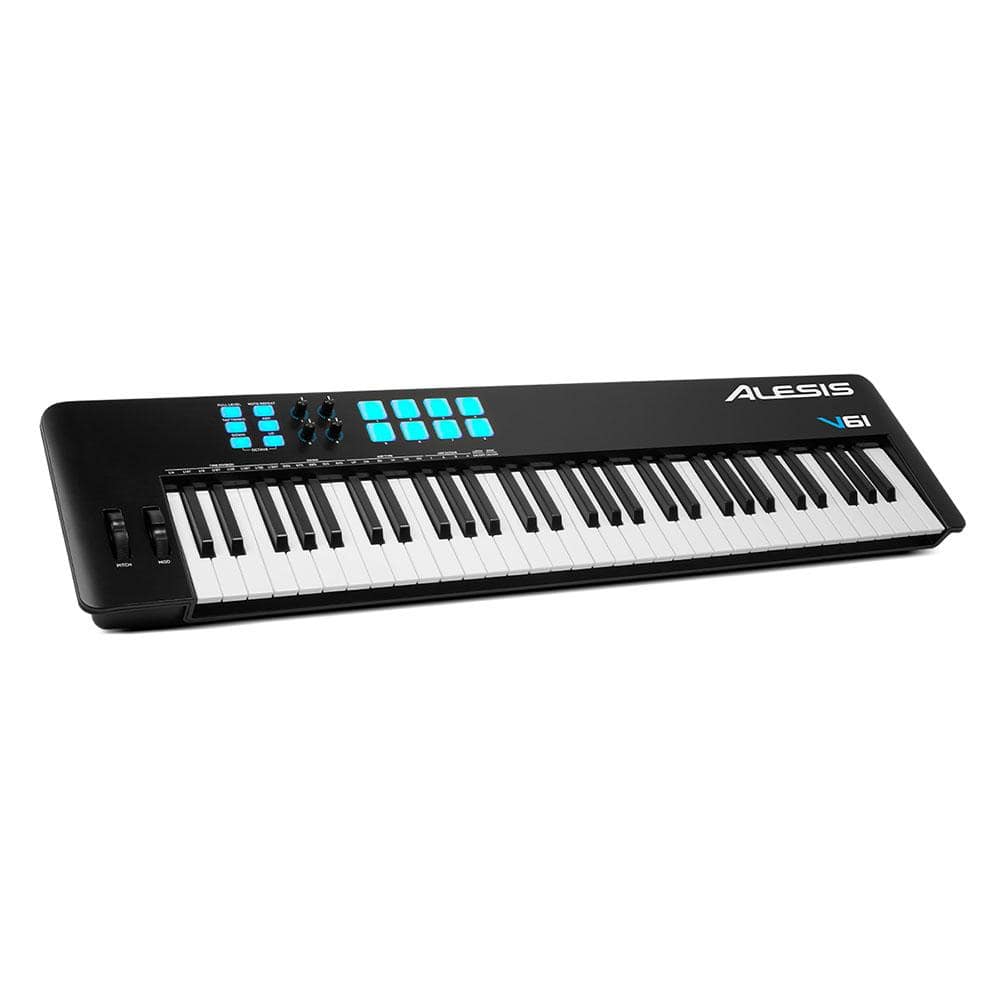 alesis midi keyboards alesis v61 mkii 61-key usb-midi keyboard controller