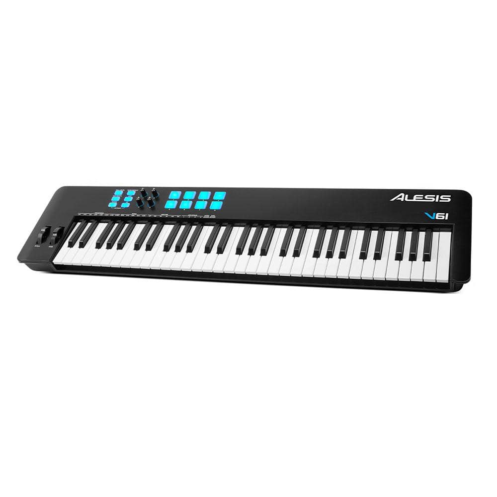 alesis midi keyboards alesis v61 mkii 61-key usb-midi keyboard controller