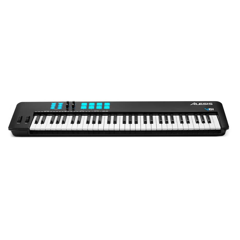 alesis midi keyboards alesis v61 mkii 61-key usb-midi keyboard controller