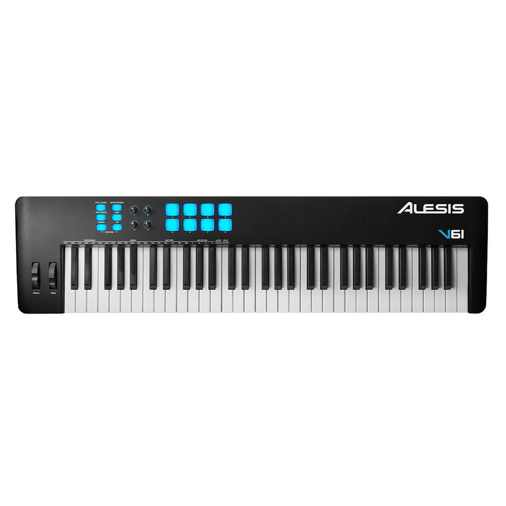 alesis midi keyboards alesis v61 mkii 61-key usb-midi keyboard controller