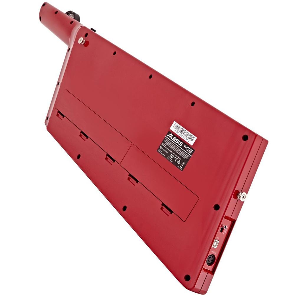 alesis midi keyboards alesis vortex wireless 2 37-key limited edition midi keyboard - red