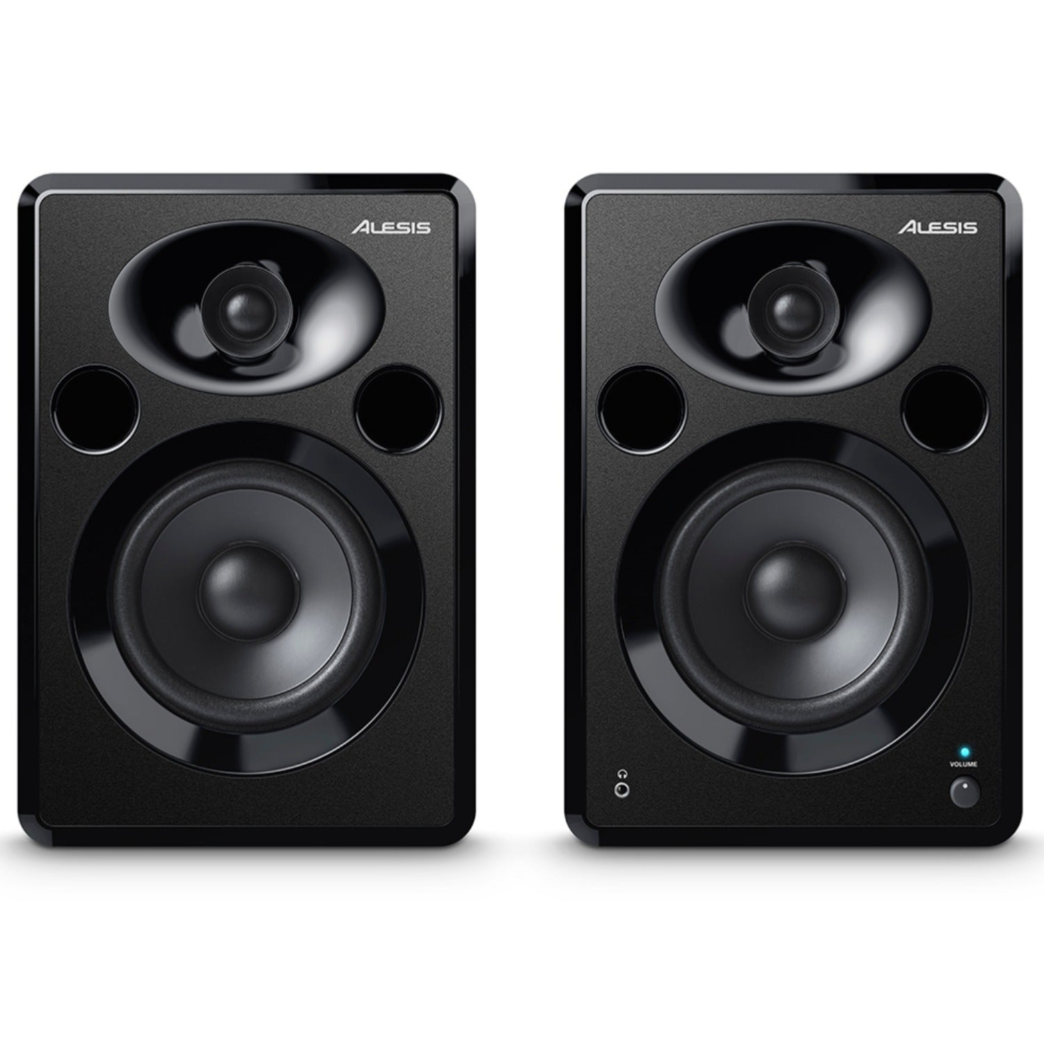 Alesis Monitor Speaker Bundles Alesis ELEVATE 5 MKII 5 inch Powered Studio Monitors with Isolation Pads, Cables, and Ebook - Pair