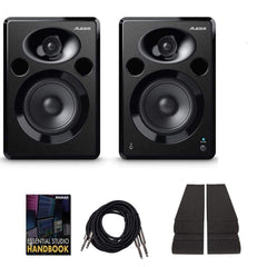 Alesis Monitor Speaker Bundles Alesis ELEVATE 5 MKII 5 inch Powered Studio Monitors with Isolation Pads, Cables, and Ebook - Pair