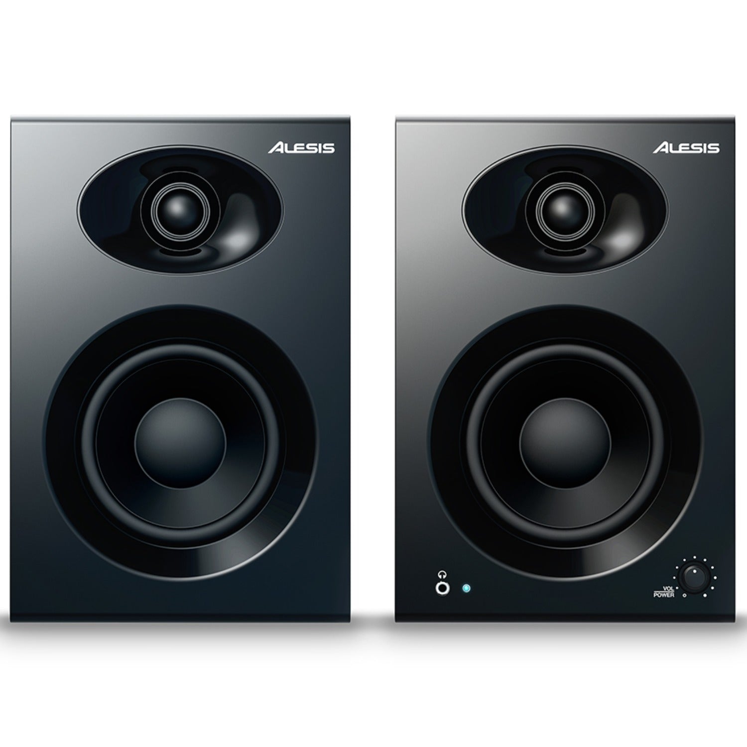Alesis Monitor Speakers Pair Alesis Elevate 4 4-Inch Powered Active Studio Monitor Speakers - Pair