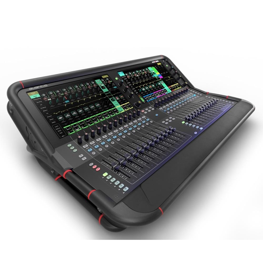 allen & heath digital mixers allen & heath avantis 64 channel 42 bus digital mixer