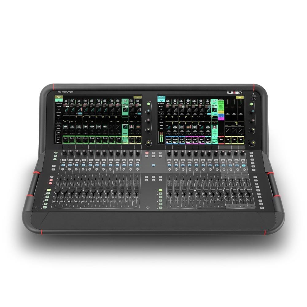 allen & heath digital mixers allen & heath avantis 64 channel 42 bus digital mixer