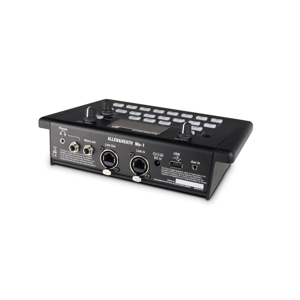 allen & heath digital mixers allen & heath me 1 40 channels digital mixer