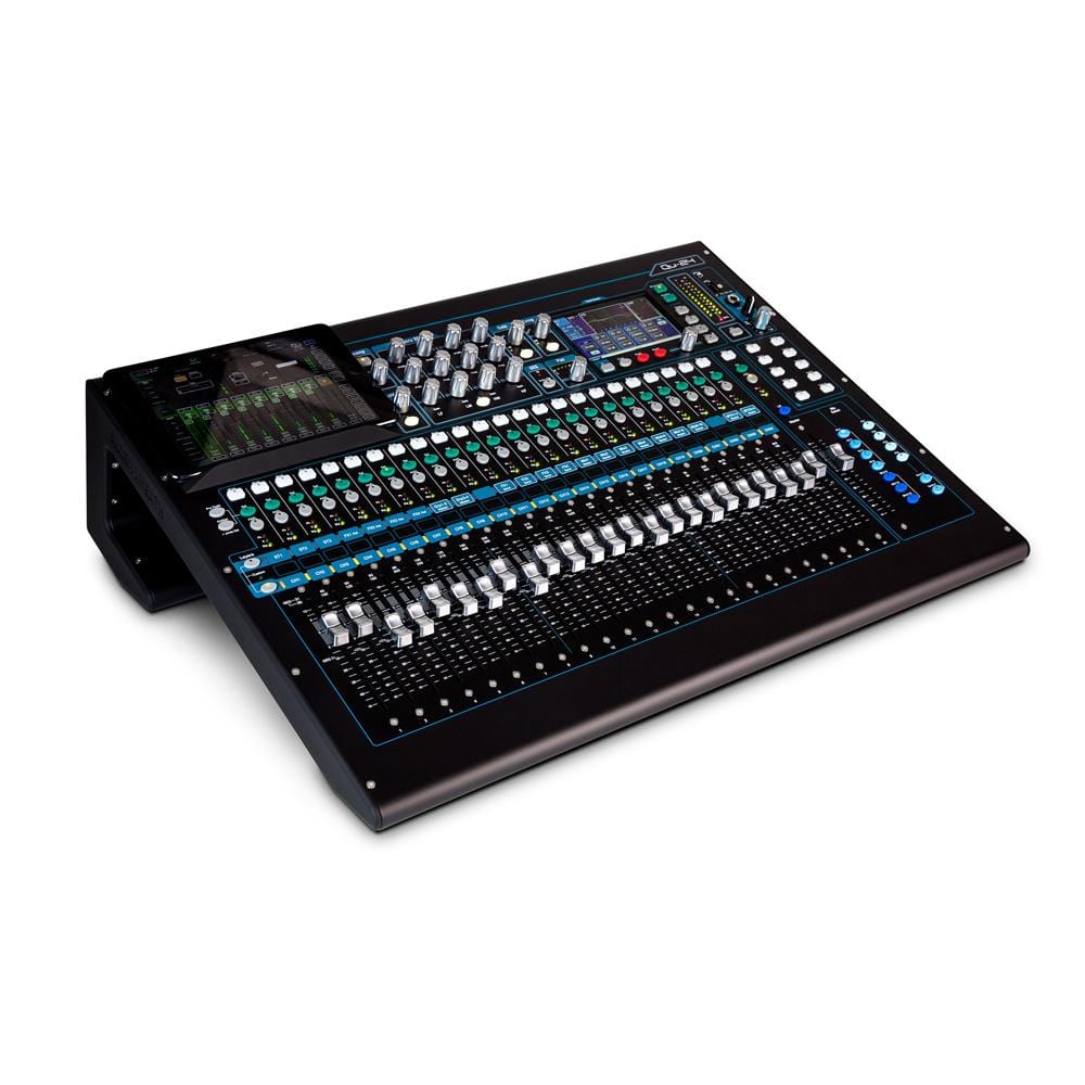 allen & heath digital mixers allen & heath qu 24 mono mic line input digital mixer