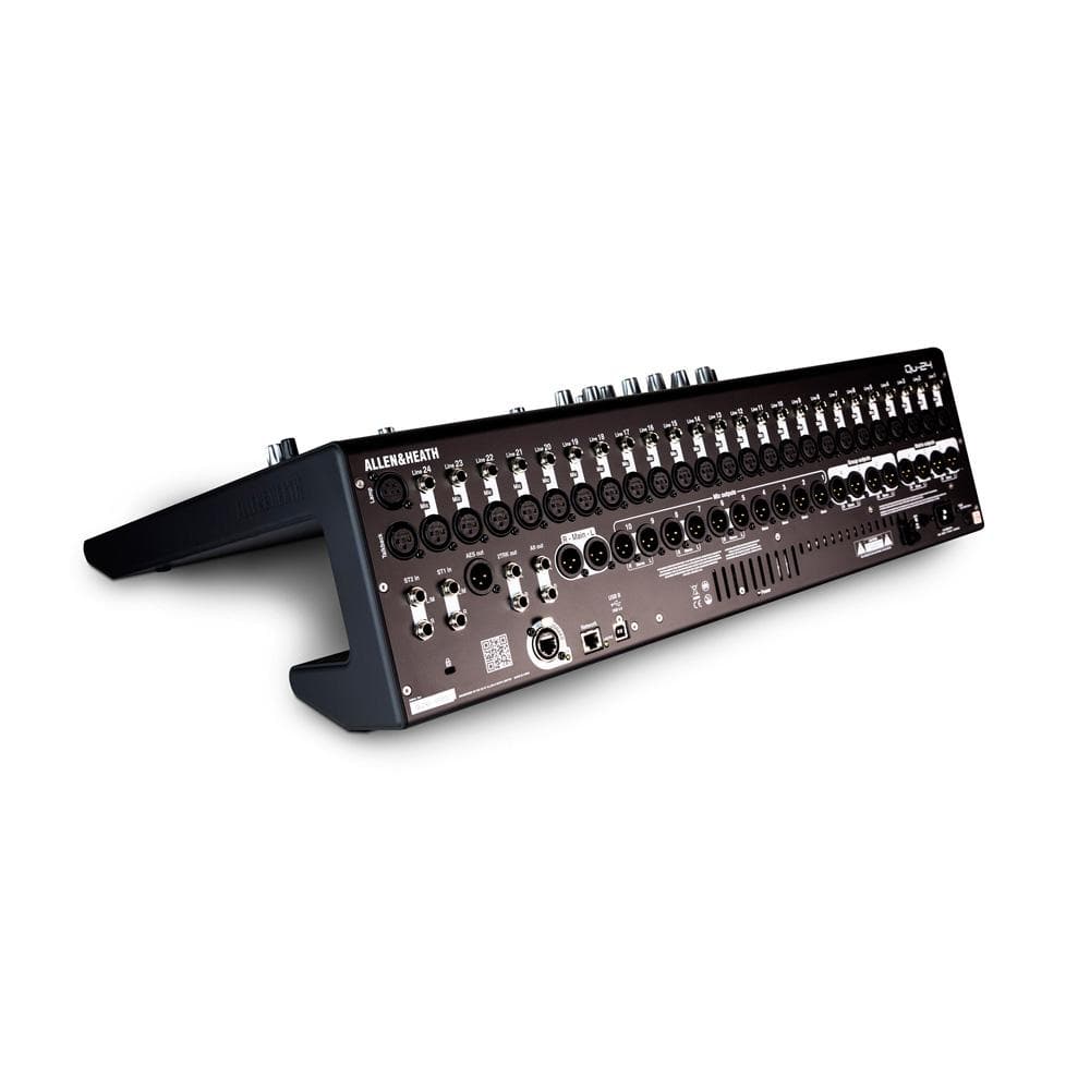allen & heath digital mixers allen & heath qu 24 mono mic line input digital mixer
