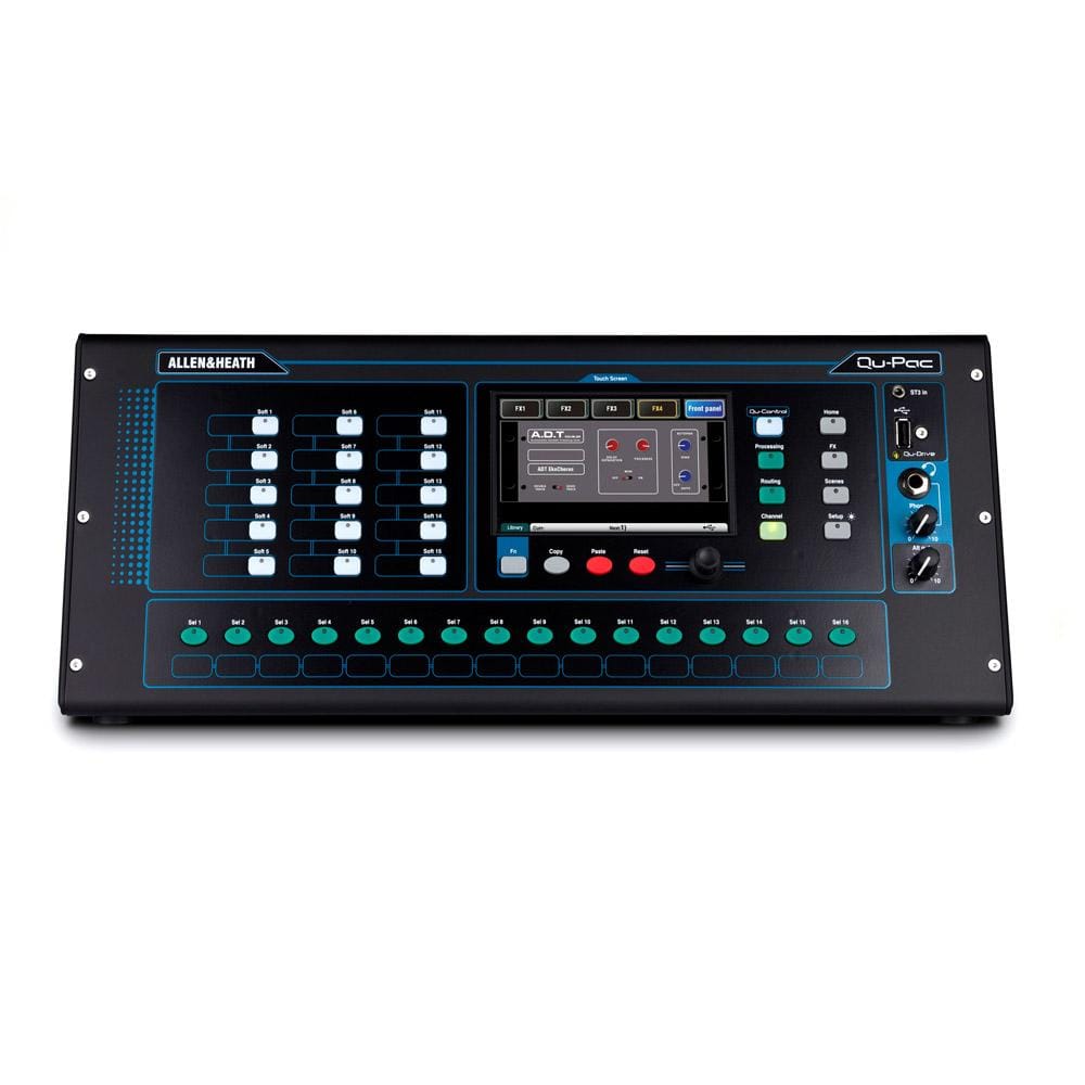 Allen & Heath Digital Mixers Allen & Heath QU Pac 32x32 USB Digital Mixer