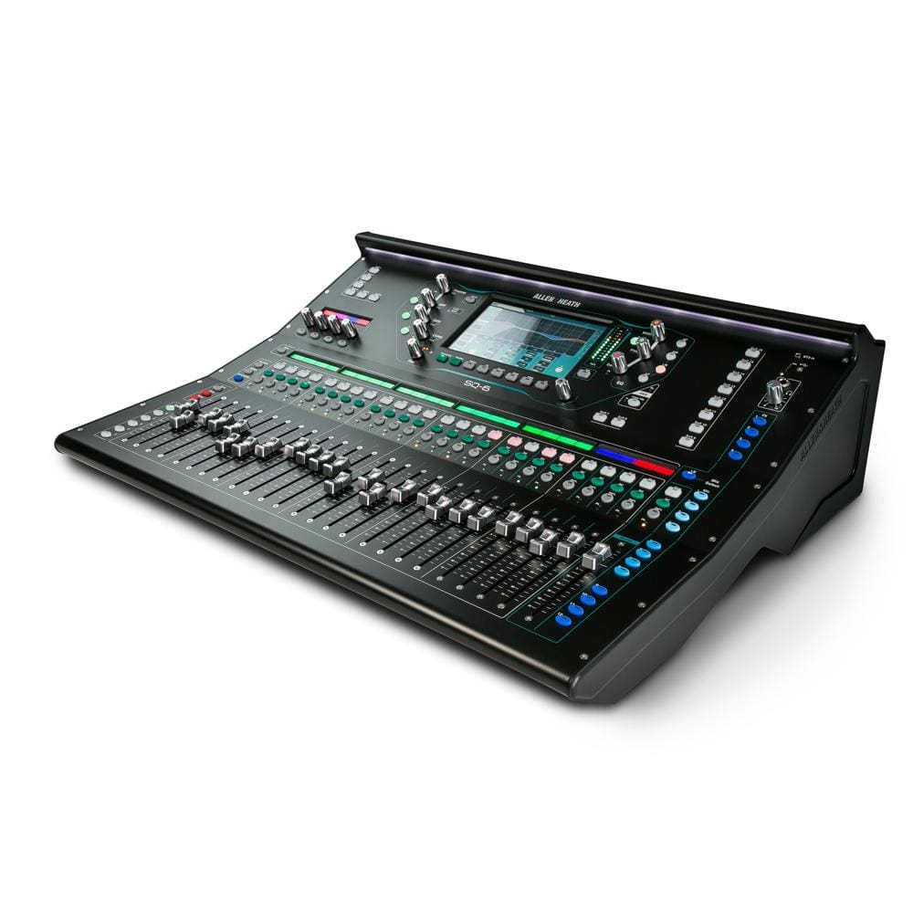 allen & heath digital mixers allen & heath sq 6 48 channel 96khz digital mixer