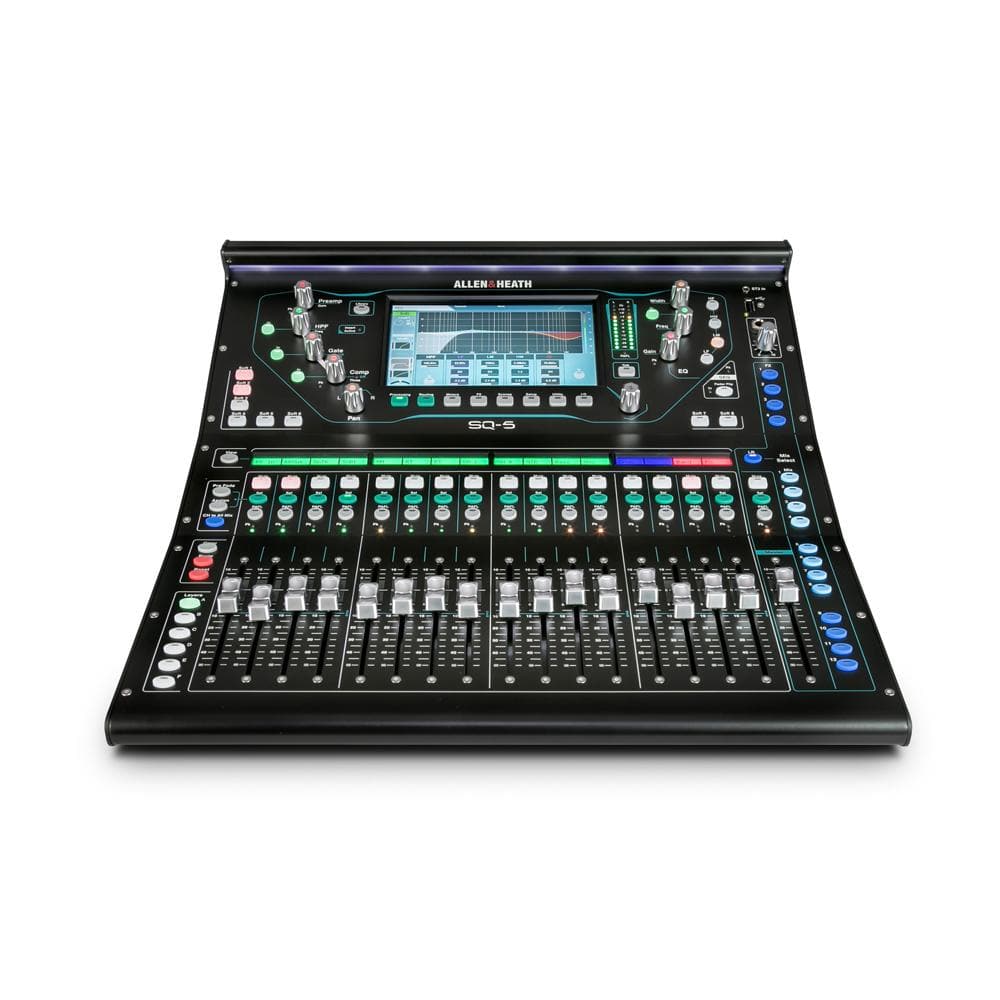 allen & heath digital mixers allen & heath sq 6 48 channel 96khz digital mixer