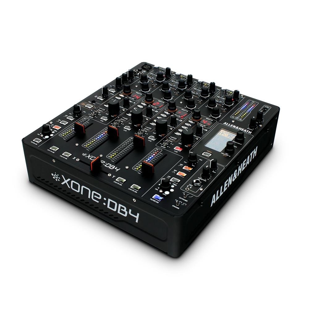 allen & heath digital mixers allen & heath xone db4 professional club dj fx mixer