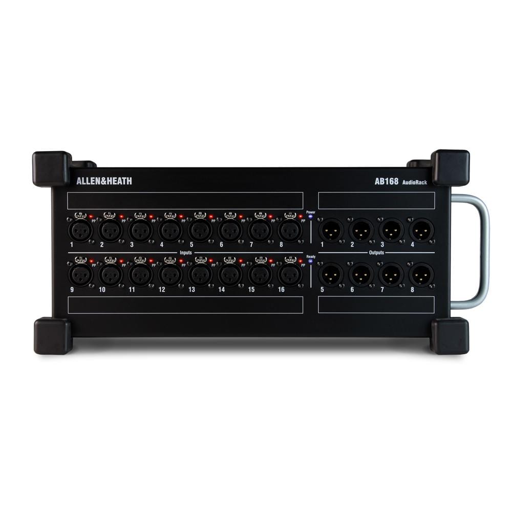 allen & heath digital stage box allen & heath ab 168 audio rack digital stage box