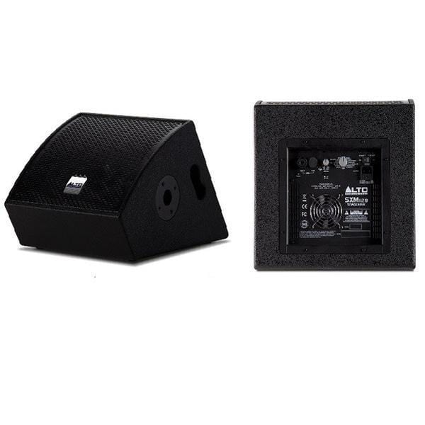 alto active floor monitors alto professional sxm112a 2-way bi-amped speaker