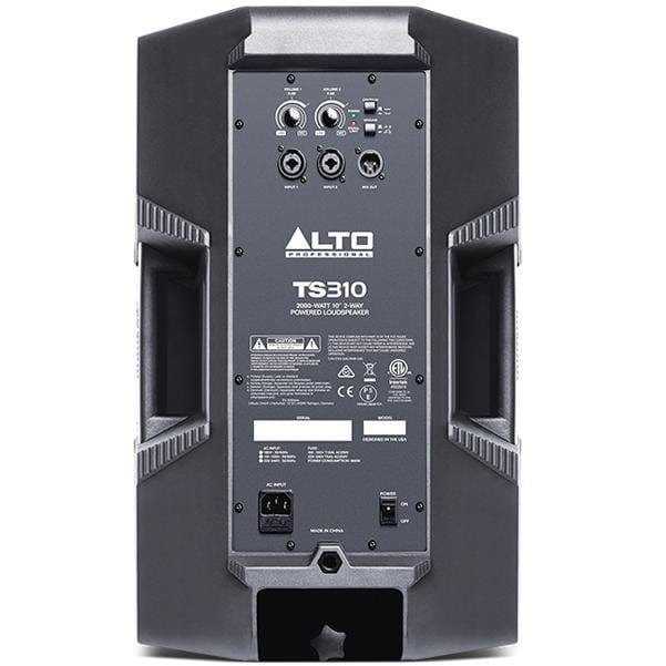 alto active pa speakers alto ts310 2000-watt 10-inch 2-way active pa speaker