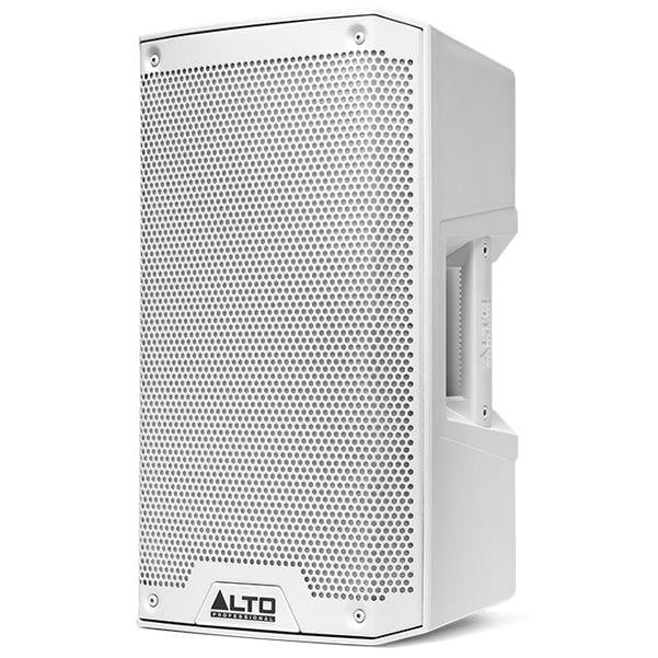 alto active pa speakers white alto truesonic ts208 1100 watt 8 inch active pa speaker#color_white