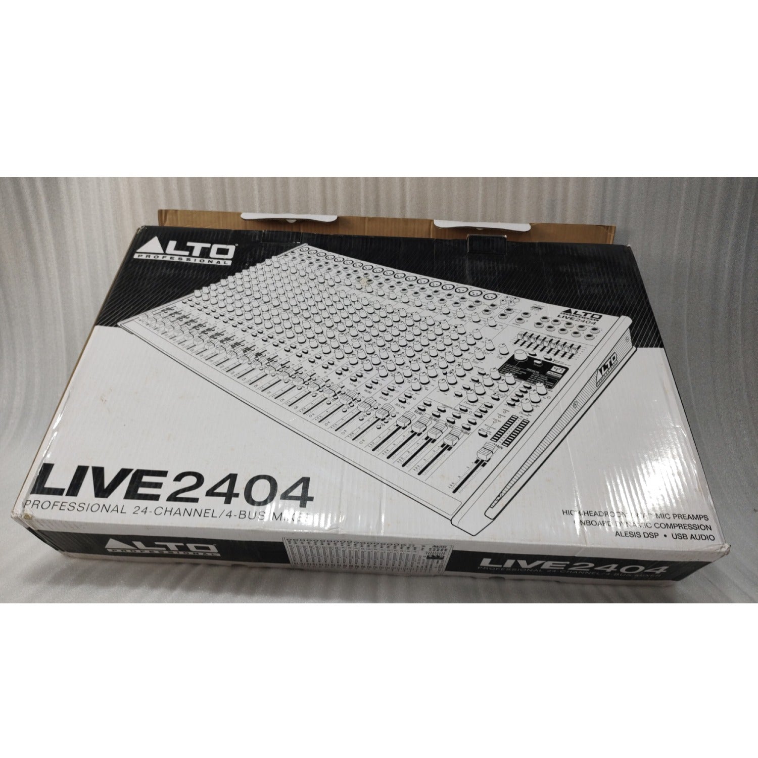 Alto Analog Mixers 202101664943 Alto Live 2404 Professional 24-Channel/4-Bus Mixer - Open Box