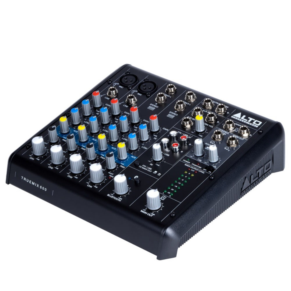 Alto Analog Mixers Alto TrueMix 600 6-Channel Compact Mixer with Usb and Bluetooth