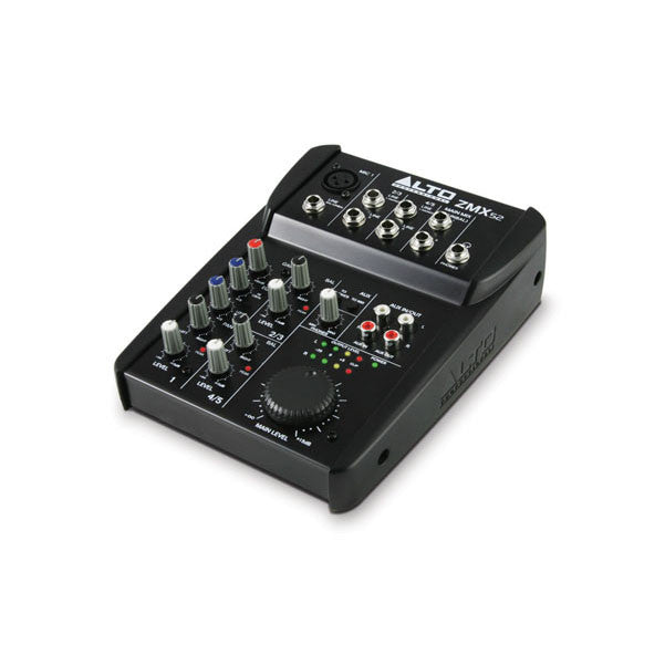 alto analog mixers alto zmx52 5-channel compact mixer