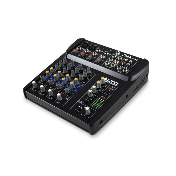 alto analog mixers alto zmx862 6-channel compact mixer