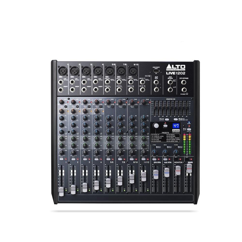 alto mosque sound system mosque sound system 8xalto ts315 wall mount loudspeakers, 2xsubwoofer, 5xamplifier, crossover, monitor, mics, stands & mixer