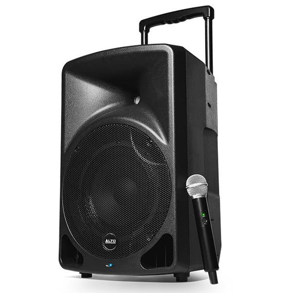 alto portable pa systems alto transport 12 400 watt battery powered portable pa system