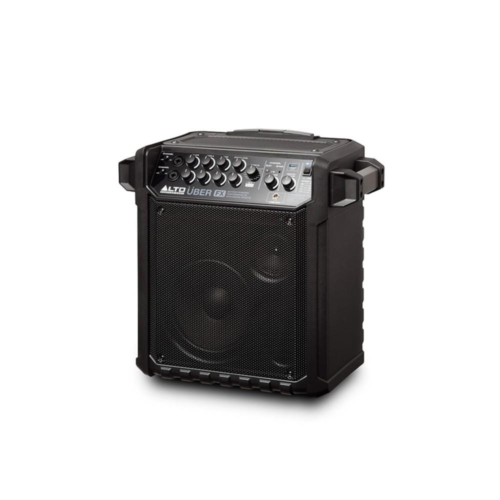 alto portable pa systems alto uber fx 100 watt portable rechargeable bluetooth pa system