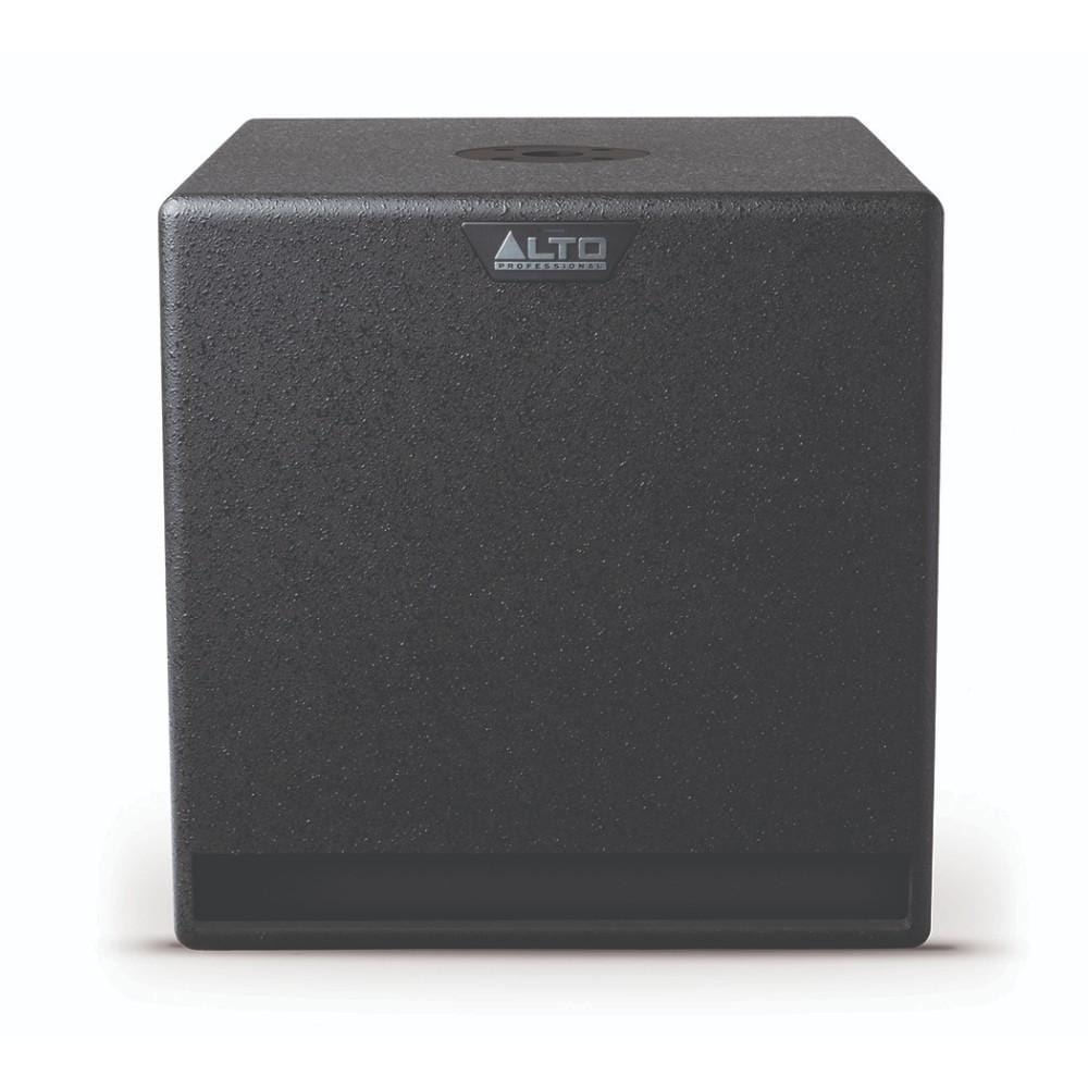 alto subwoofers alto tx 212s 12 inch 900w rugged dynamic subwoofer- black