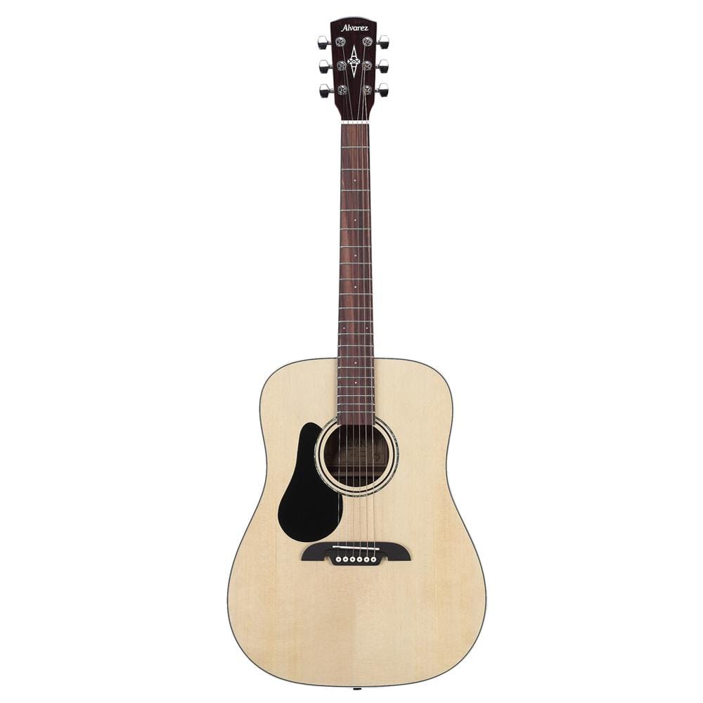 alvarez acoustic guitars alvarez rd26 regent dreadnought 6-string acoustic guitar with gigbag - natural #orientation_left-handed