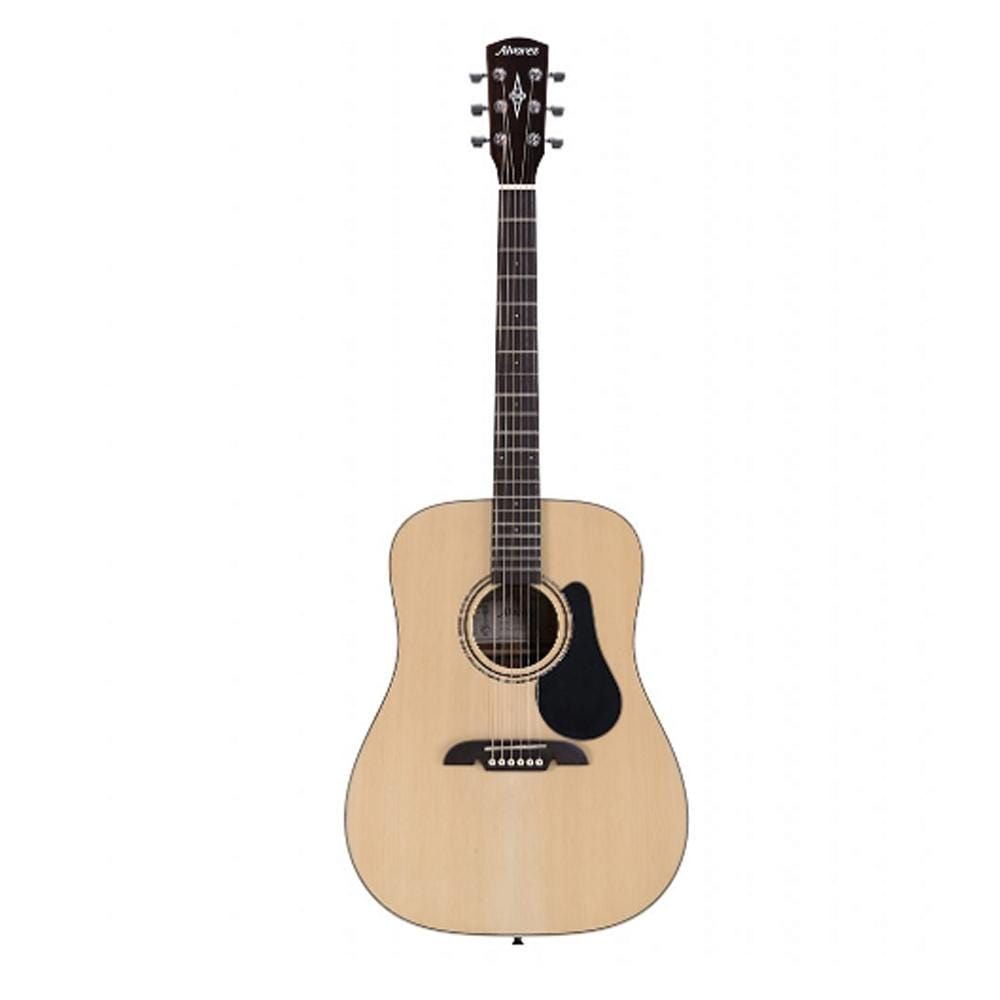 alvarez acoustic guitars alvarez rd28 6-string dreadnought acoustic guitar with gigbag - natural gloss
