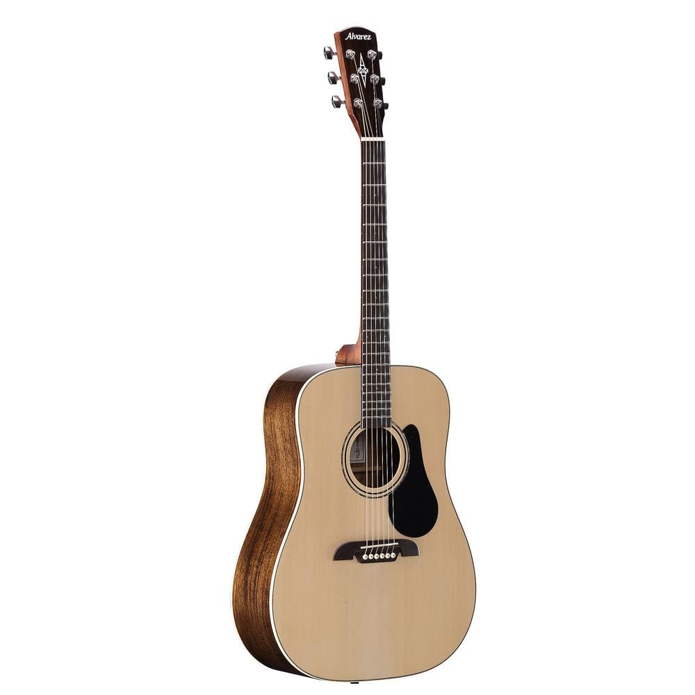 alvarez acoustic guitars alvarez rd28 6-string dreadnought acoustic guitar with gigbag - natural gloss