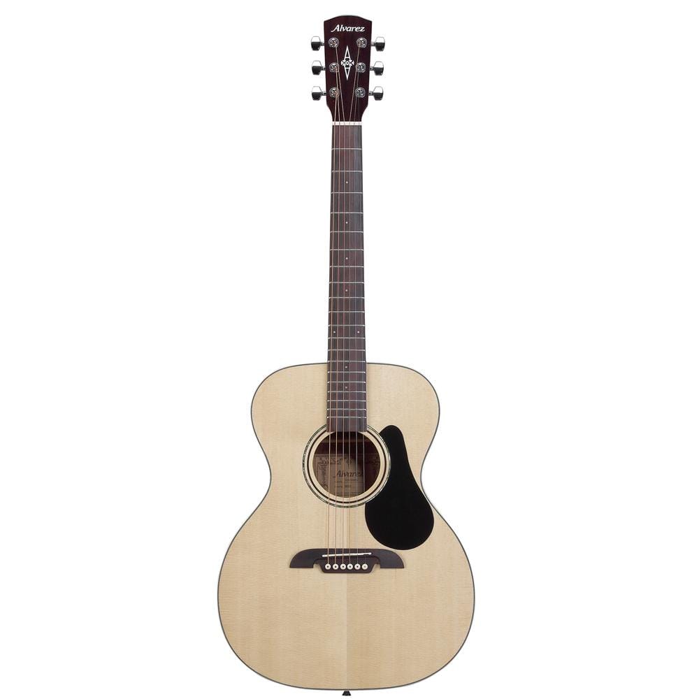 alvarez acoustic guitars alvarez rf26 folk 6 string acoustic guitar with gigbag - natural gloss