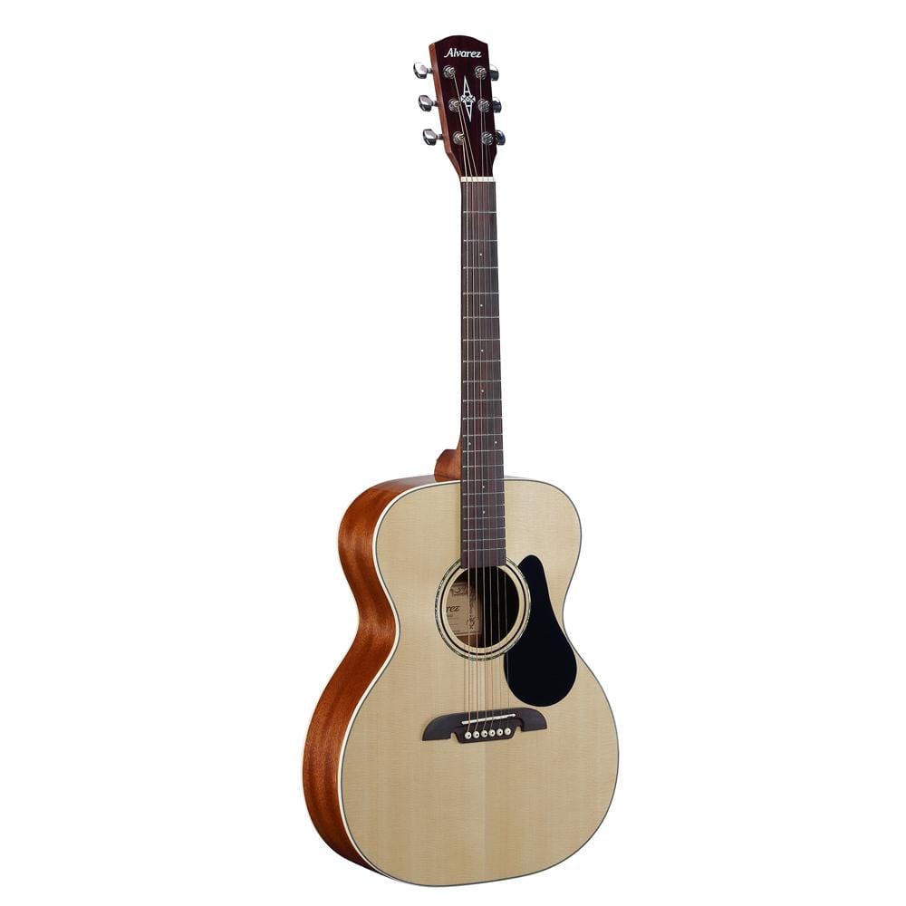 alvarez acoustic guitars alvarez rf26 folk 6 string acoustic guitar with gigbag - natural gloss