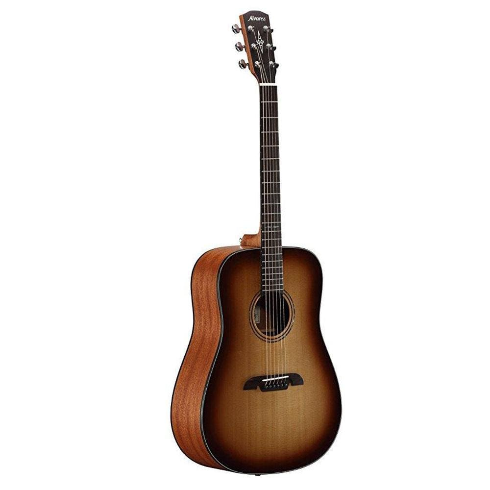 alvarez acoustic guitars shadowburst gloss alvarez ad60 artist series dreadnought acoustic guitar #color_shadowburst-gloss