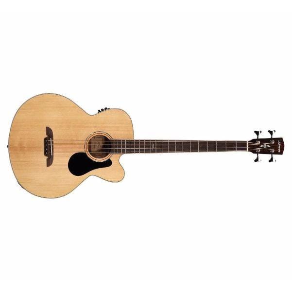 alvarez bass guitars alvarez ab60ce artist 60 series acoustic-electric bass guitar