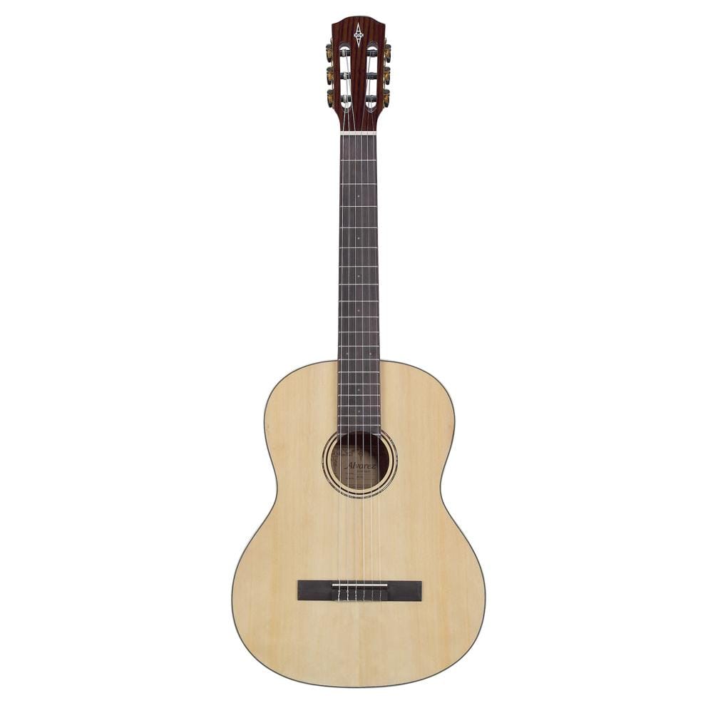 alvarez classical guitars alvarez rc26 6 string classical guitar with gigbag - natural gloss