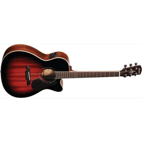 alvarez electro acoustic guitars alvarez af66cesb artist 66 series folk acoustic-electric guitar
