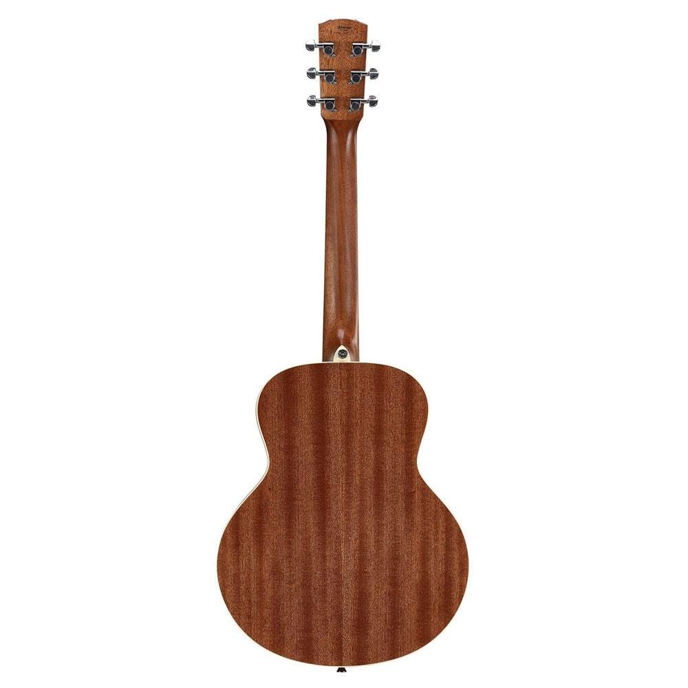 alvarez electro acoustic guitars alvarez artist lj2e little jumbo 2 travel electro acoustic guitar - natural