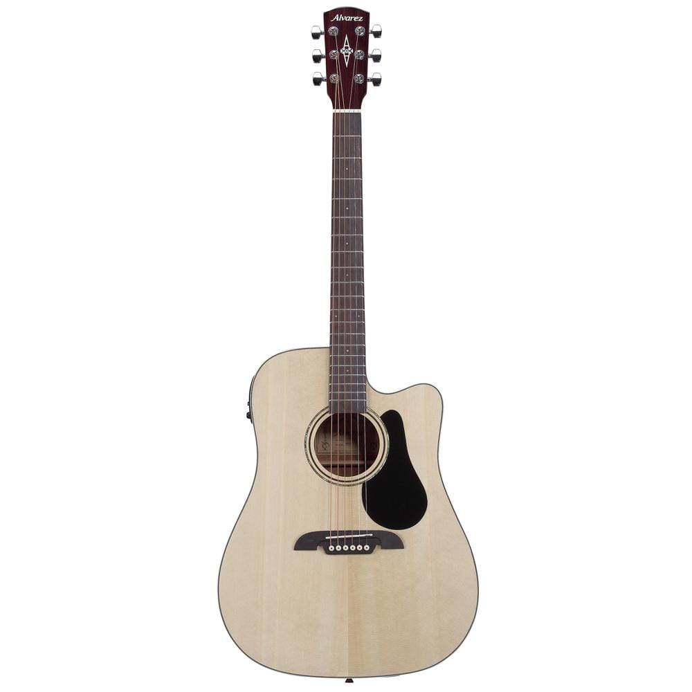 alvarez electro acoustic guitars alvarez rd26ce regent dreadnought cutaway 6 string electro acoustic guitar - natural gloss