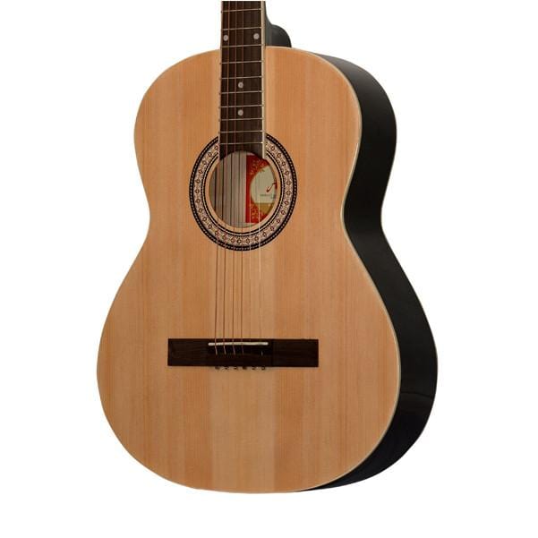 amaze acoustic guitars amaze aw39-201 acoustic guitar - natural