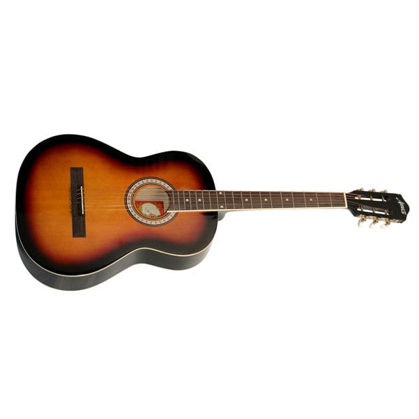amaze acoustic guitars amaze aw39-201 acoustic guitar - sunburst
