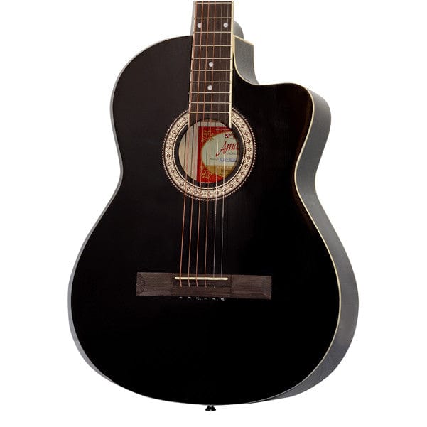 amaze acoustic guitars amaze aw39c-201 acoustic guitar