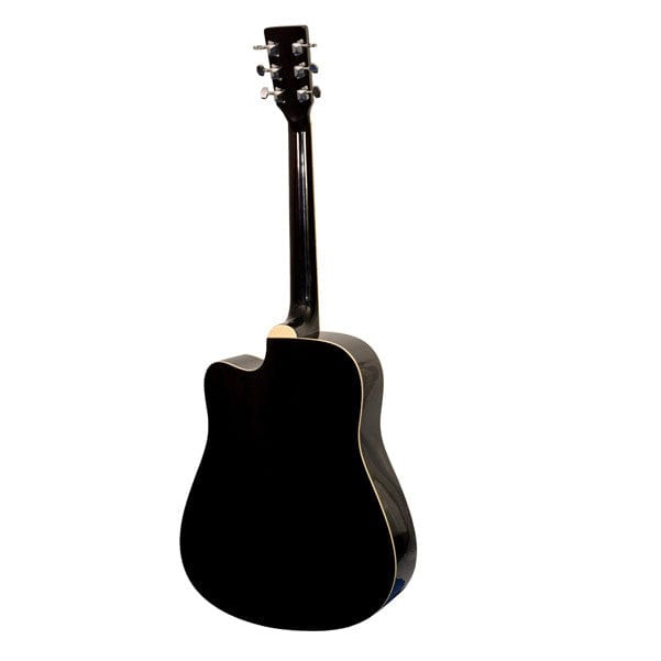 amaze acoustic guitars amaze aw41ce-201 electro-acoustic guitar - sunburst