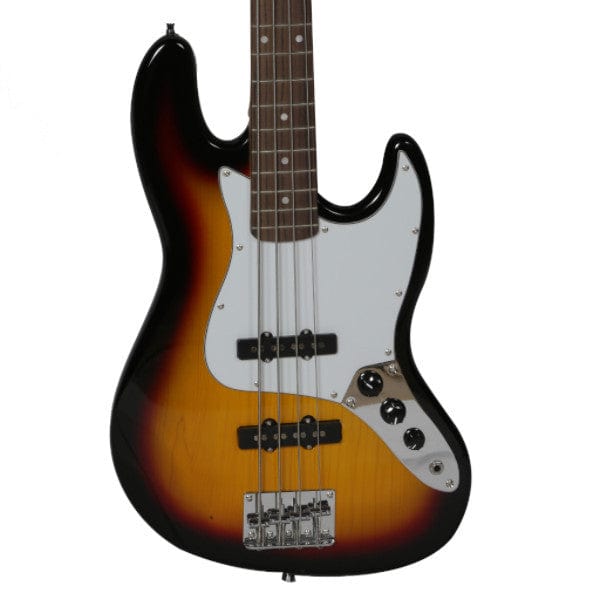 amaze bass guitars amaze at1 bass guitar - sunburst
