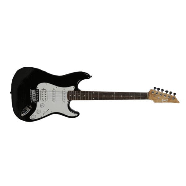 amaze electric guitars amaze at2 electric guitar - black