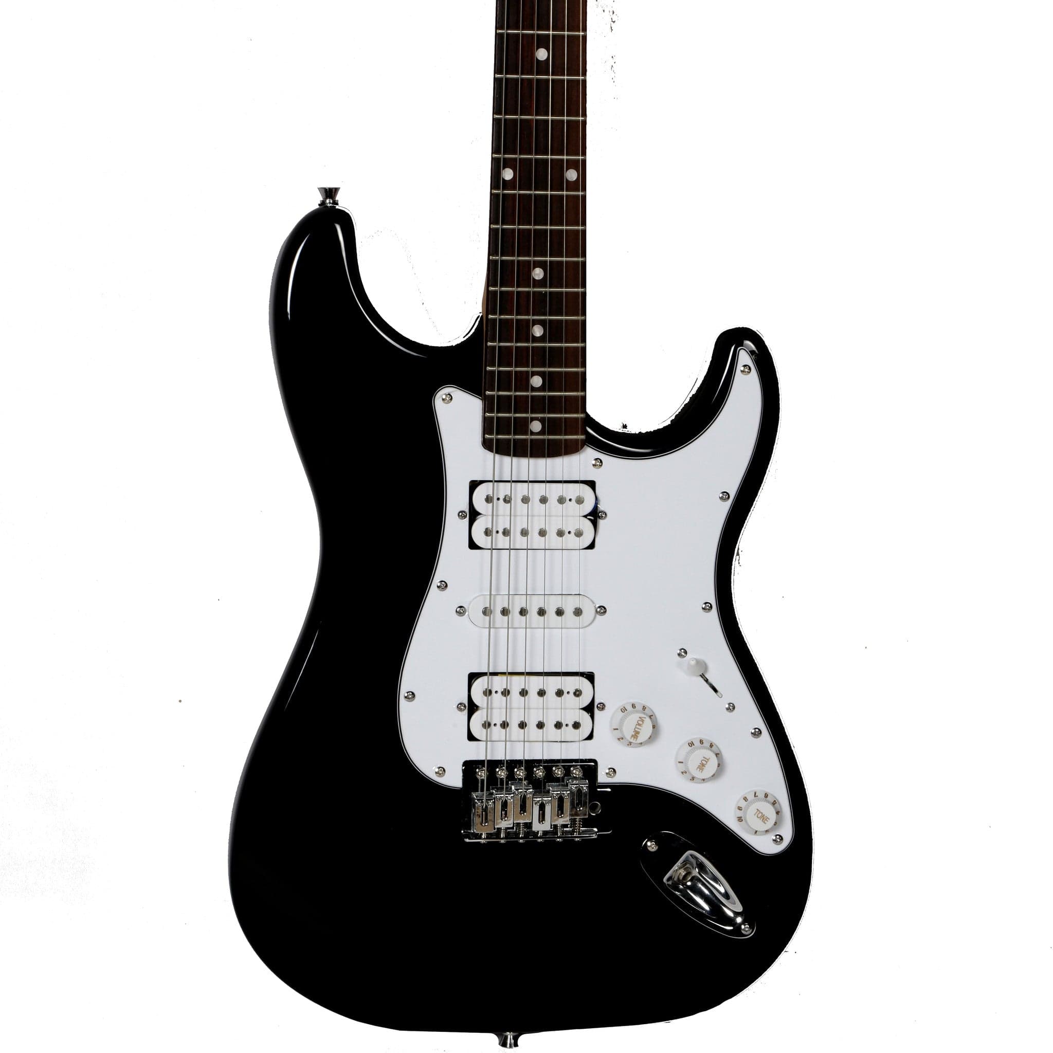 amaze electric guitars amaze at3 electric guitar - black