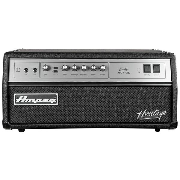 ampeg bass amplifier heads ampeg heritage svt-cl bass amplifier head